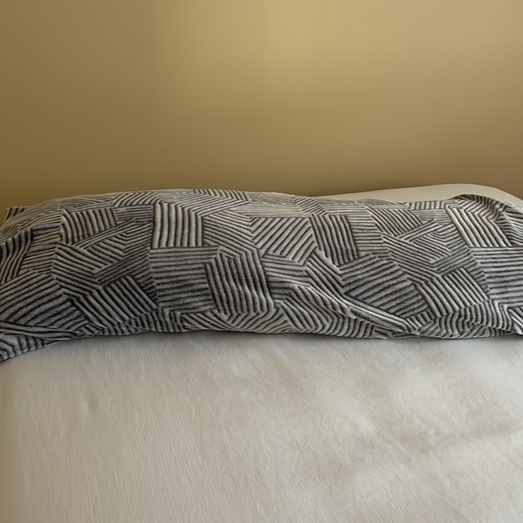 Room Essentials Accents Room Essentials Body Pillow Cover 2x50 Inches Gray Its Velvety